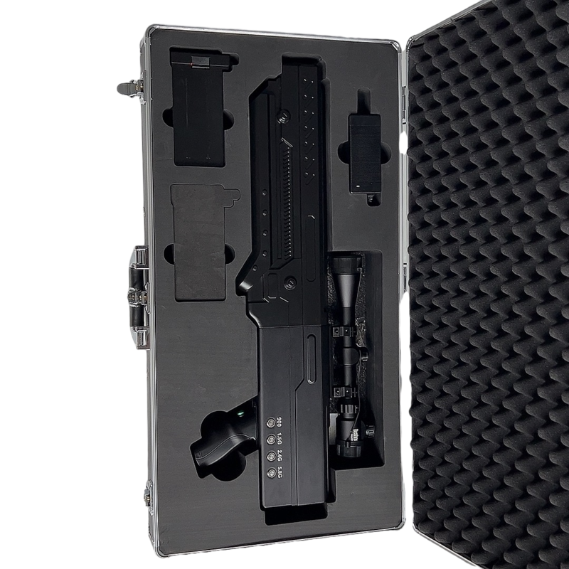  温岭手持便携式枪型低空防御反制四通道B型